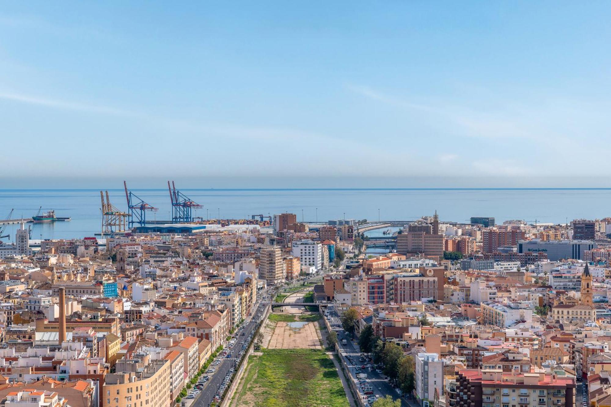 Apartamento Malaga Tower View Exterior foto