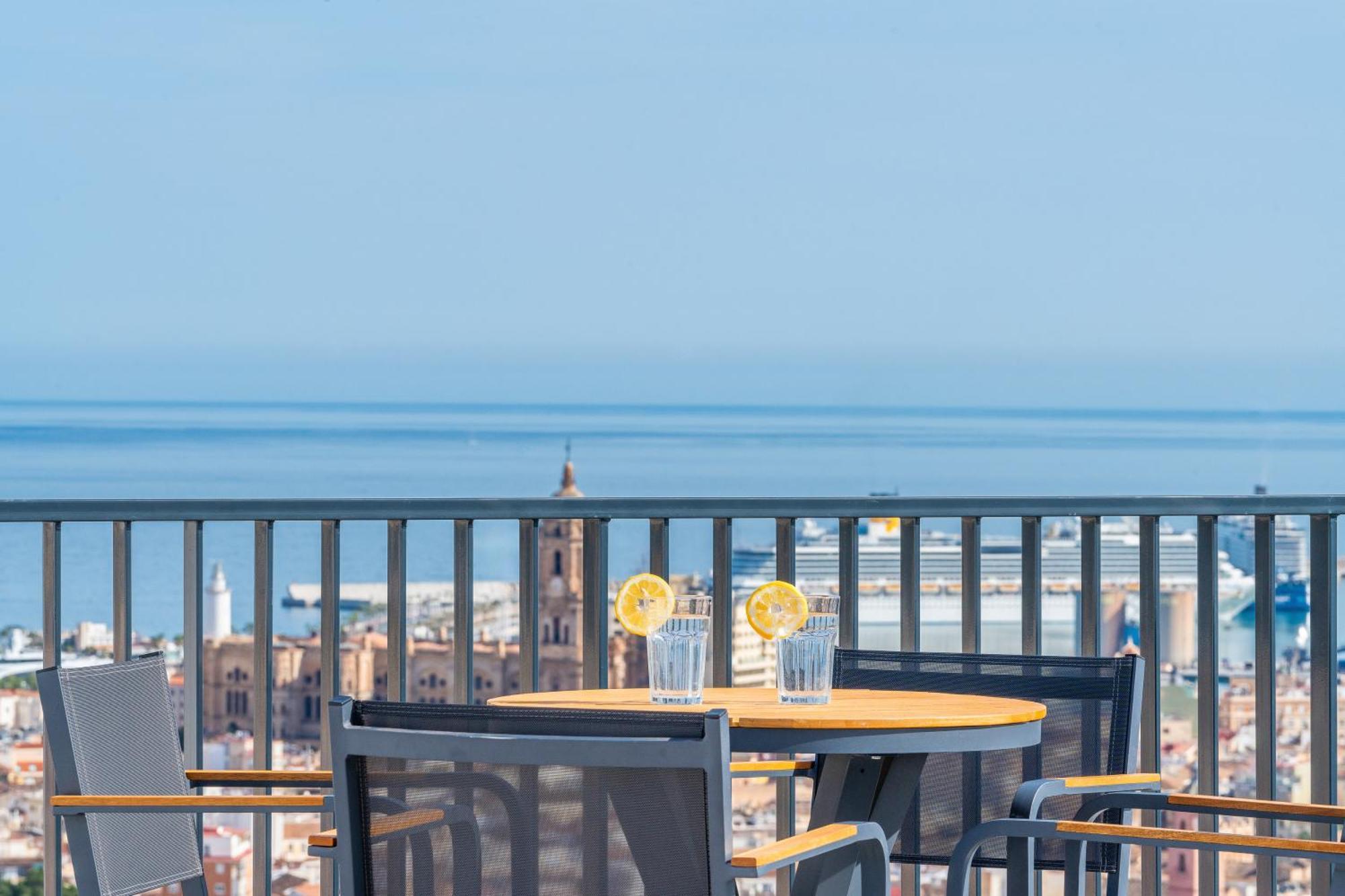 Apartamento Malaga Tower View Exterior foto