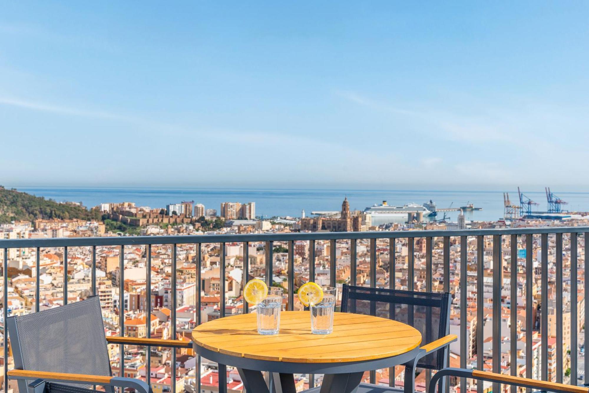Apartamento Malaga Tower View Exterior foto