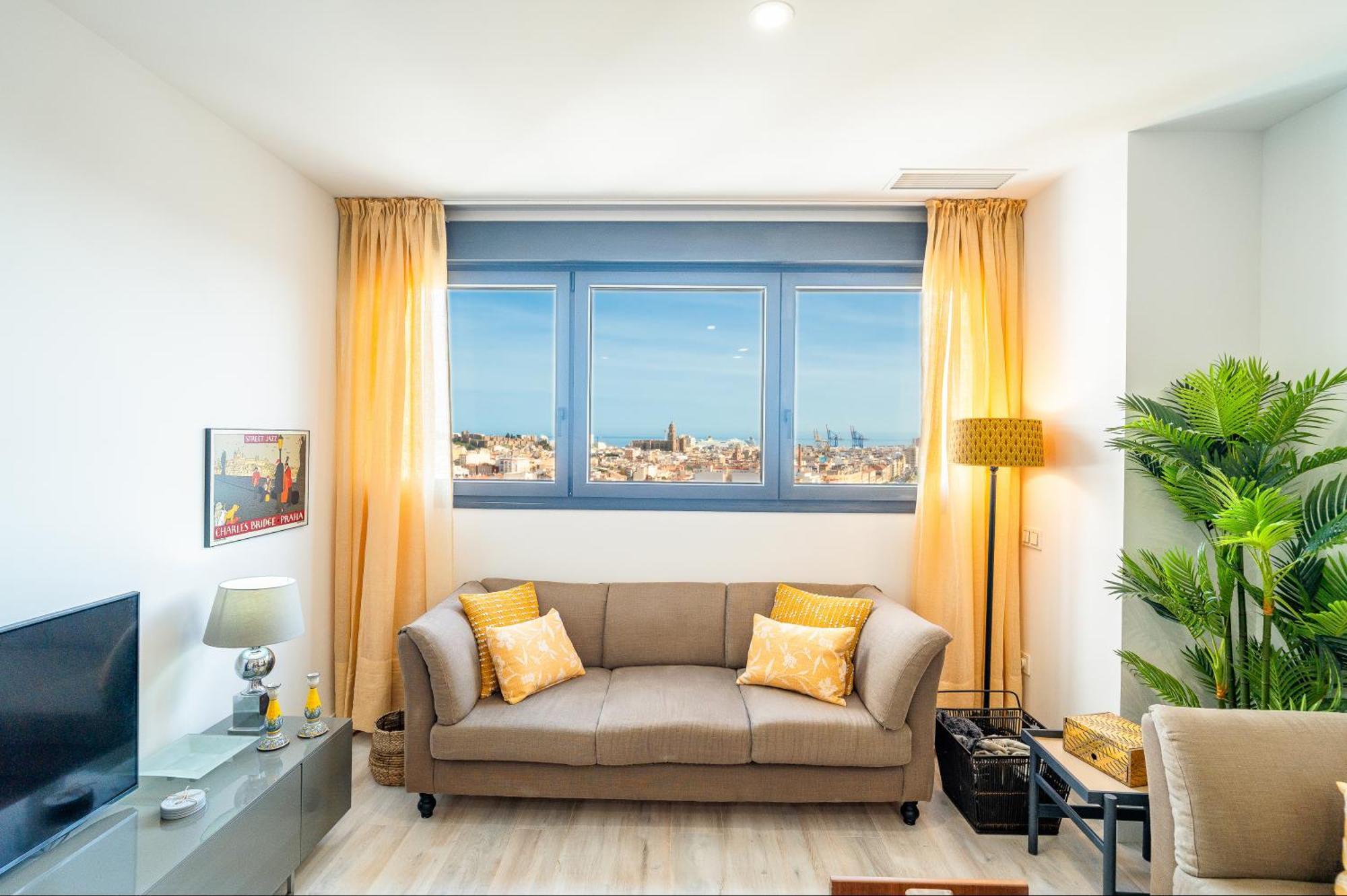 Apartamento Malaga Tower View Exterior foto